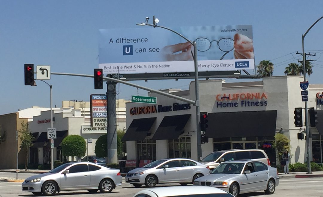 Doheny Eye Center UCLA Billboards Are Up! - Doheny Eye Institute